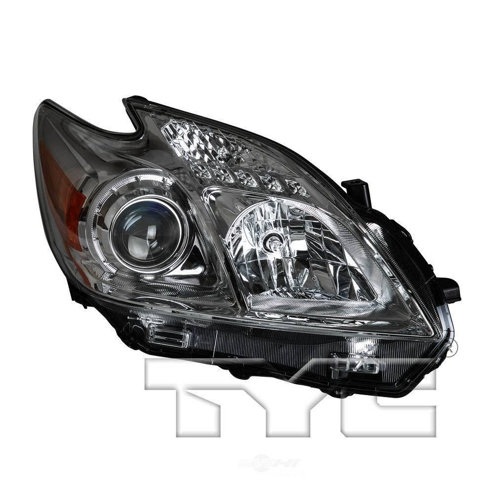 TYC 20-6430-01-1 Acura TL Left Replacement Head Lamp