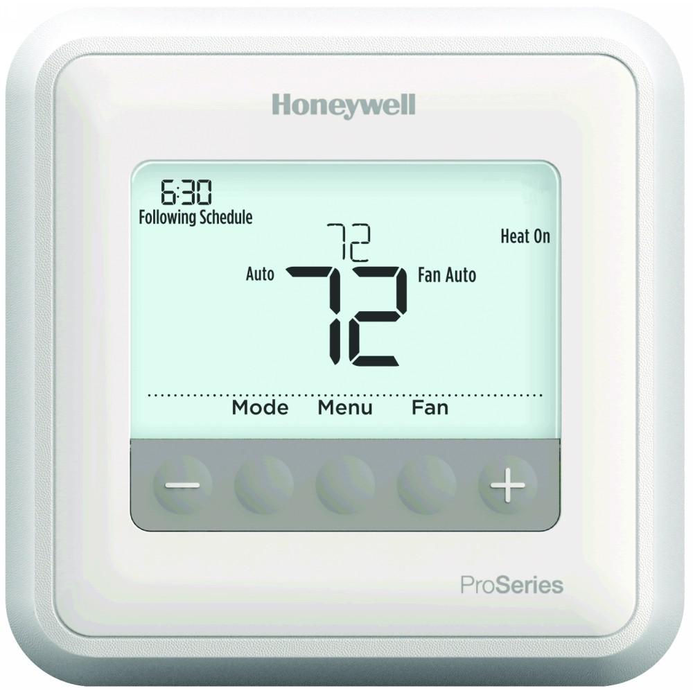 HONEYWELL - TH4110U2005/U - T4 Pro Thermostat  Programmable or Non-Programmable  1H/1C