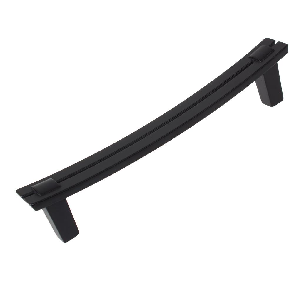 Richelieu Hardware Rustic 5 in. (128 mm) Matte Black