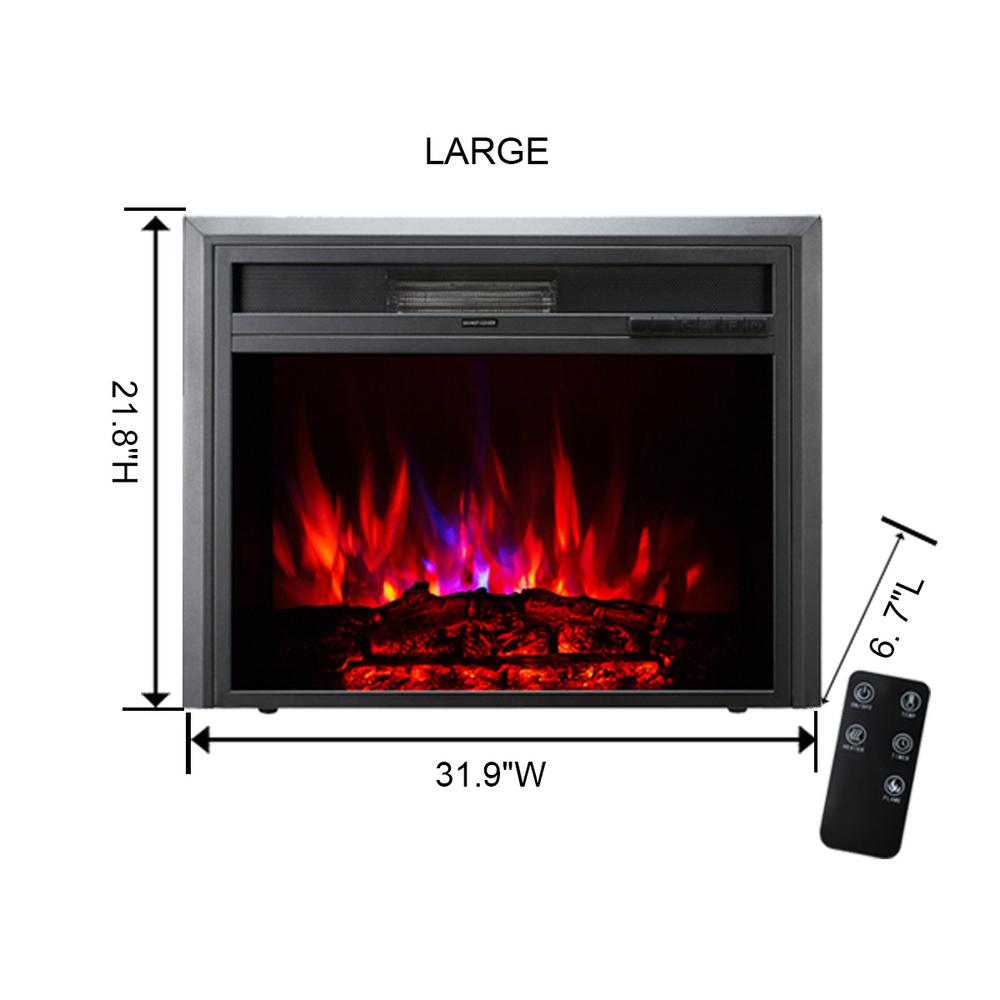 Canary Products Xbrand Insert Fireplace Heater W Remote Control