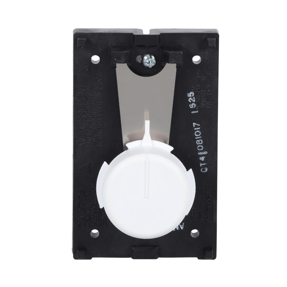 Baseboard Thermostat Honeywell Manual Line Volt 120-240 Volt 4 Wire