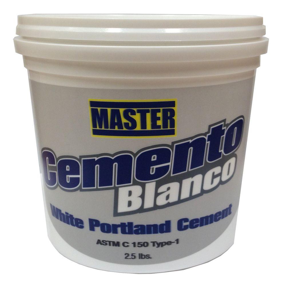 Master Products 2.5 lb. White Cement-D109 - The Home Depot