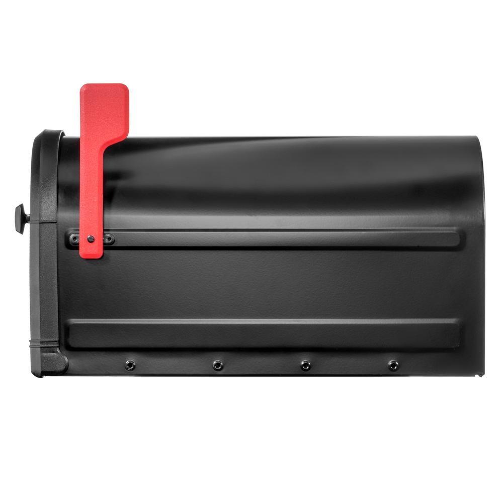 Architectural Mailboxes Roxbury Post Mount Mailbox Black With