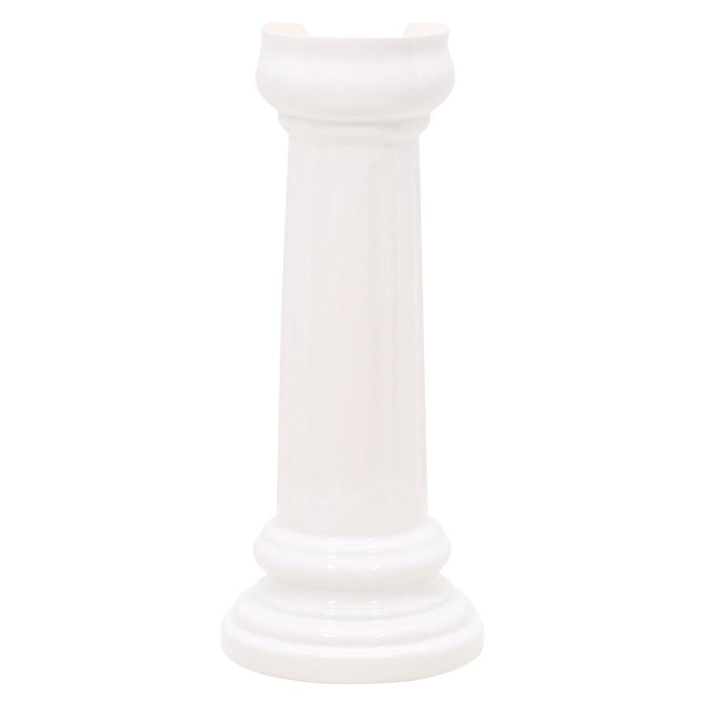 Foremost Series 1920 Pedestal Lavatory Leg in BiscuitL1920BI The Home Depot