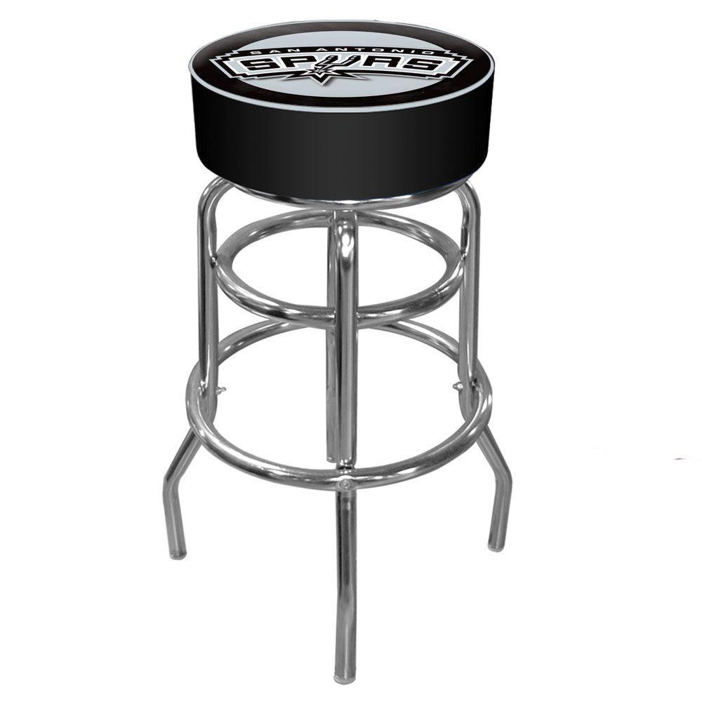 Trademark Toronto Raptors Nba 31 In Chrome Padded Swivel Bar Stool This Review Is From San Antonio Spurs Nba 31 In Chrome Padded Swivel Bar Stool