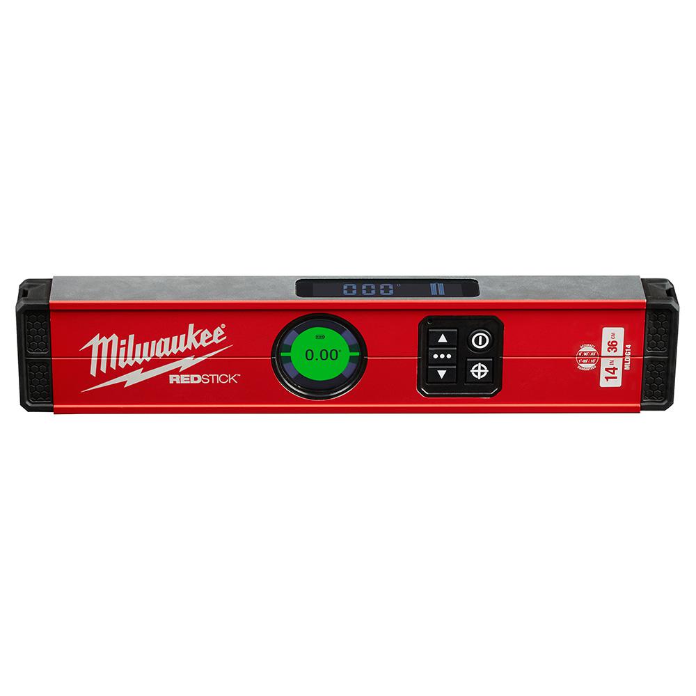 Milwaukee 14 in. REDSTICK Digital Box Level with Pin-Point Measurement Technology MLDIG14