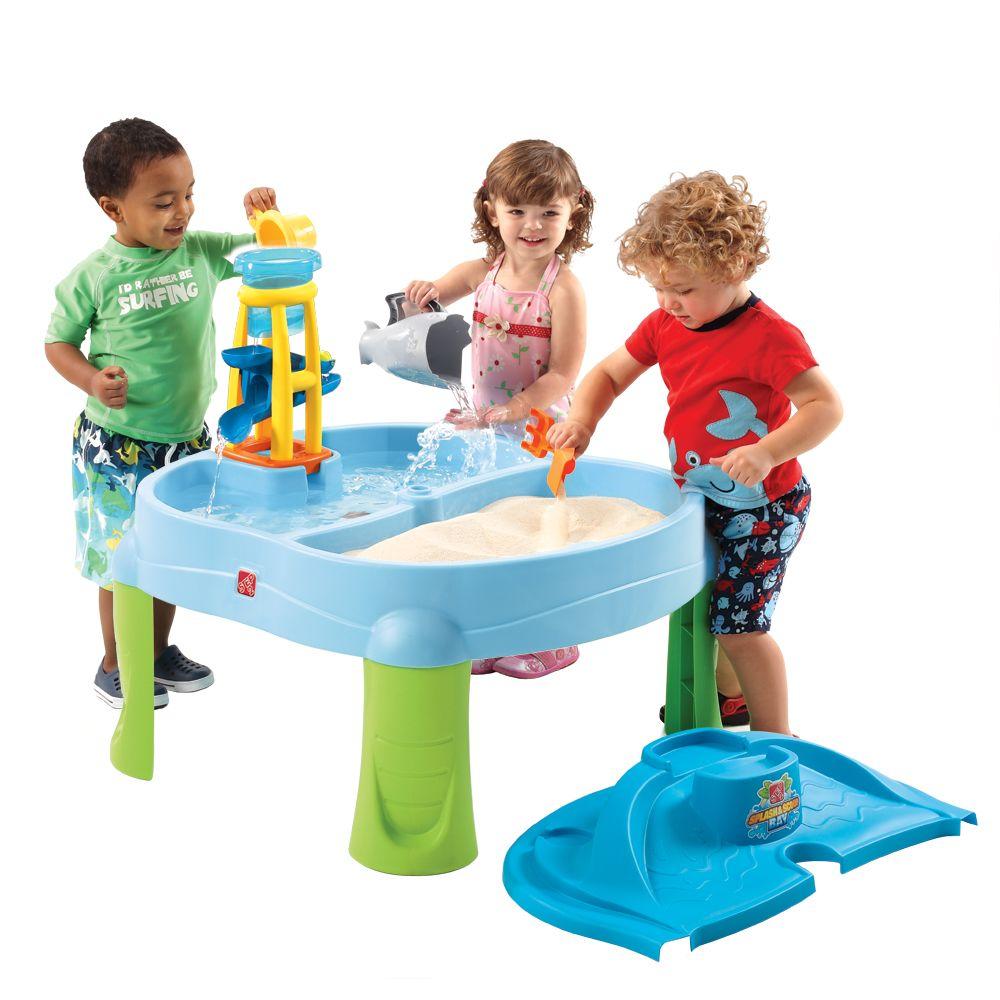 Water Table Sensory Play Backyard Toy Splash Scoop Bay Kids Toddlers Water Table Sensory Play Backyard Toy Splash Scoop Bay Kids Toddlers Sand New