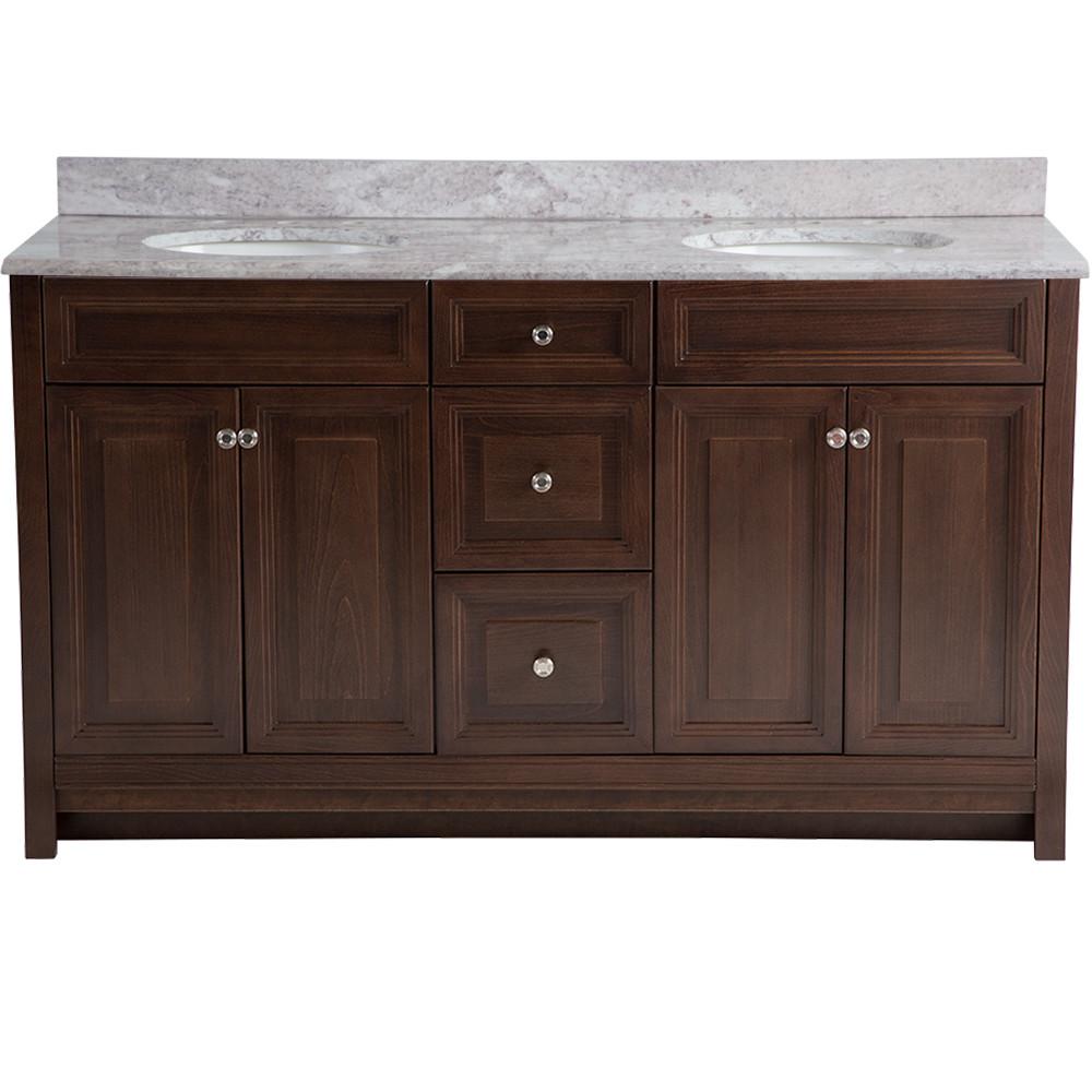 Single Sink Vanities With Tops Bathroom The Home Depot D Bathroom Vanity In