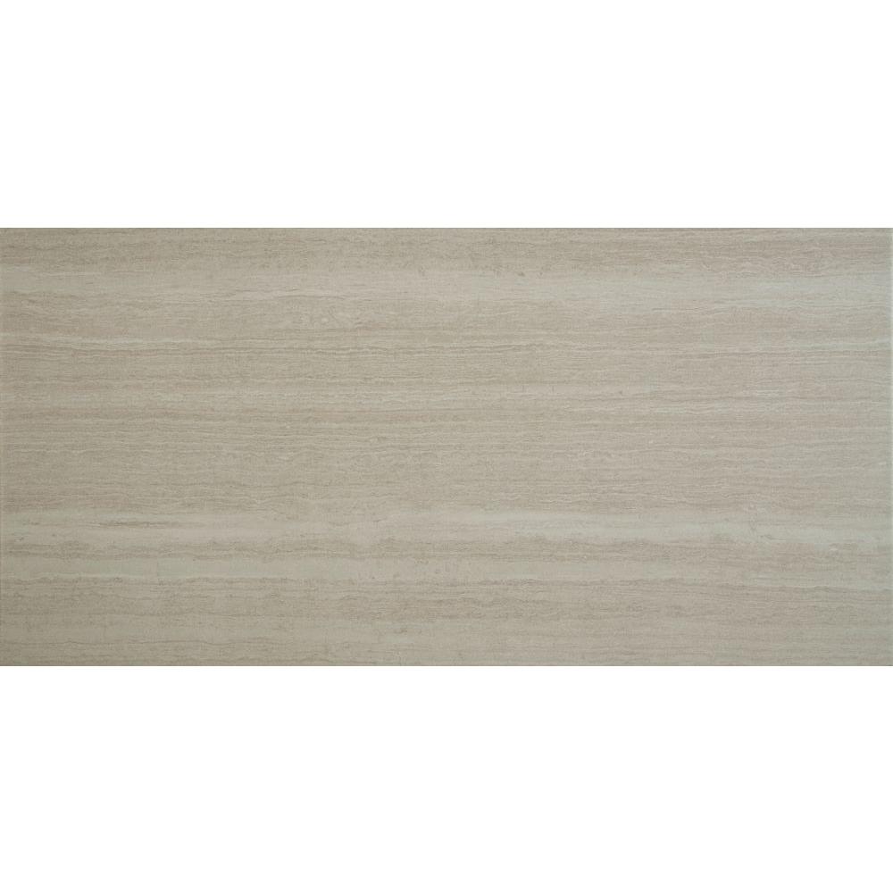 MS International Classico Blanco 12 in. x 24 in. Glazed Porcelain ...