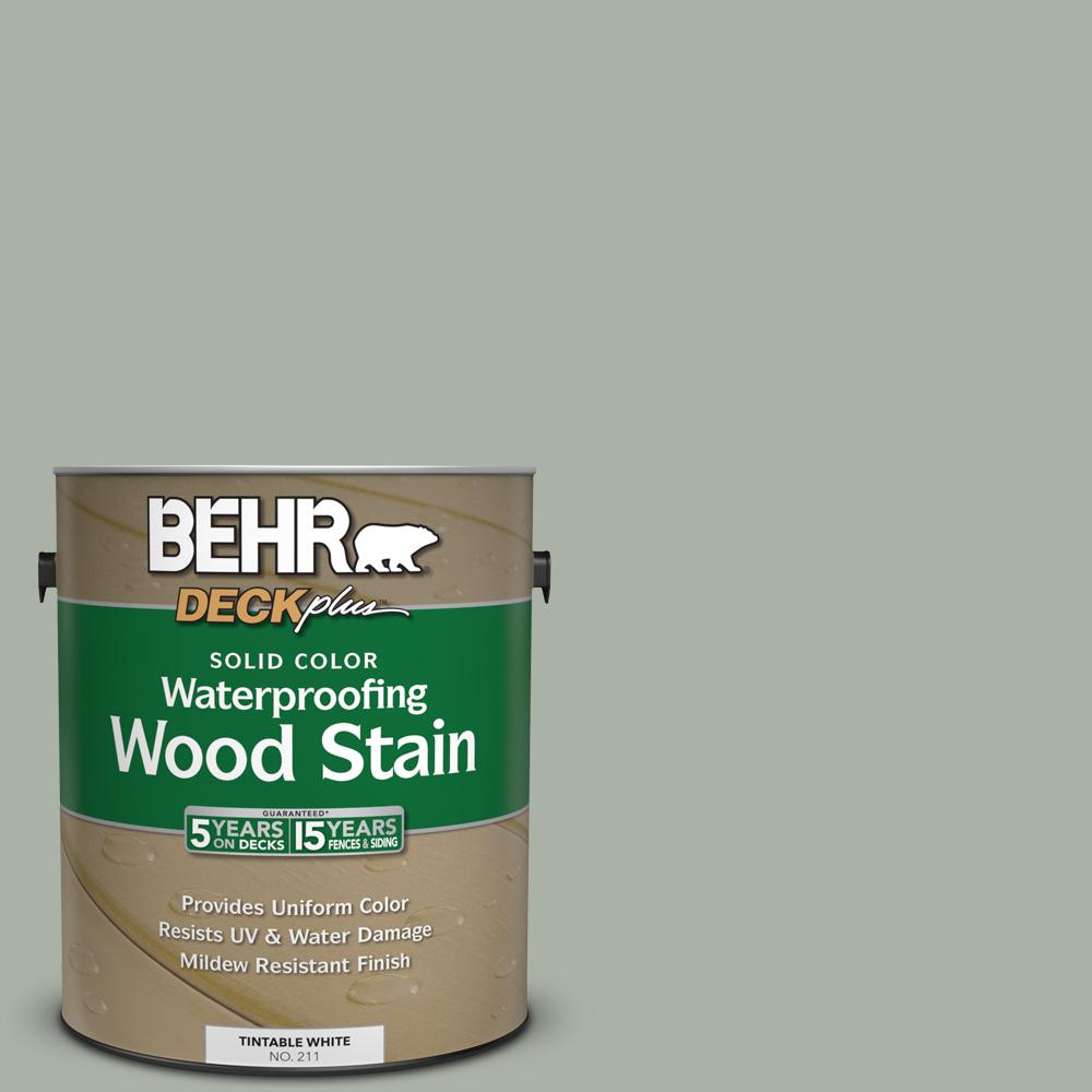 BEHR Premium 1 gal. SC149 Light Lead Solid Color Waterproofing Stain