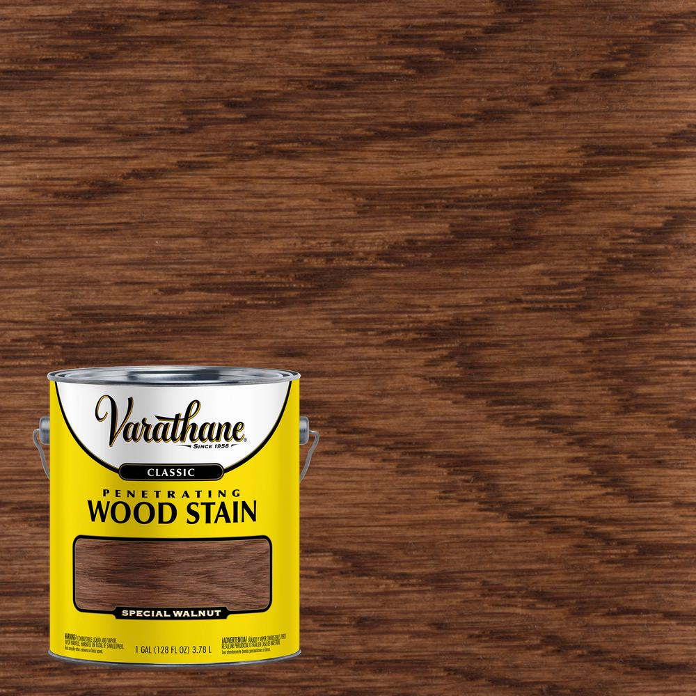 Varathane 1 gal. Special Walnut 250 VOC Classic Wood Interior Stain (2