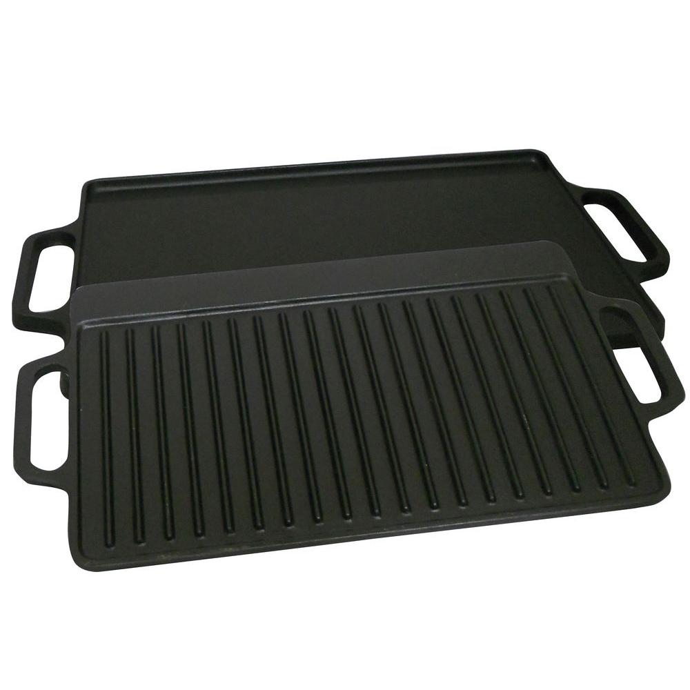 cast iron griddle for grill