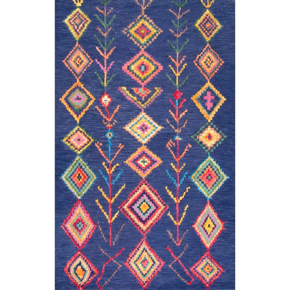 Nuloom Belini Navy 8 Ft X 10 Area Rug