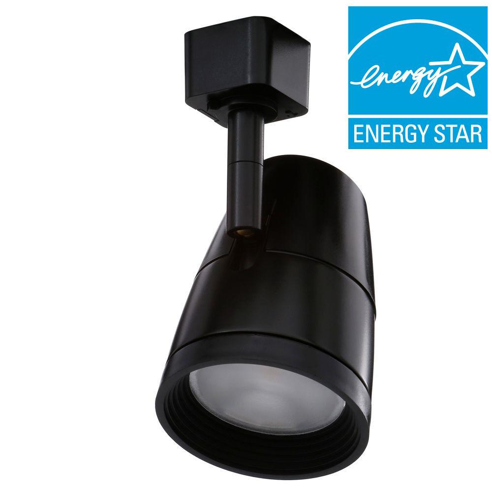 Juno TracLites R600L Series LED 10 Watt Black Track Lighting FixtureR600L 27K 80CRI PDIM UNF