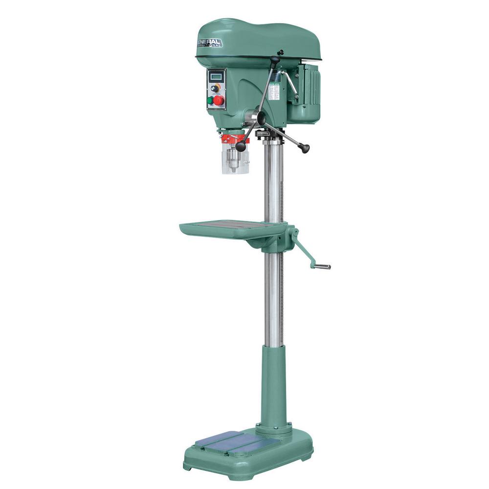 General International 70 in. Drill Press with Electronic Variable Speed