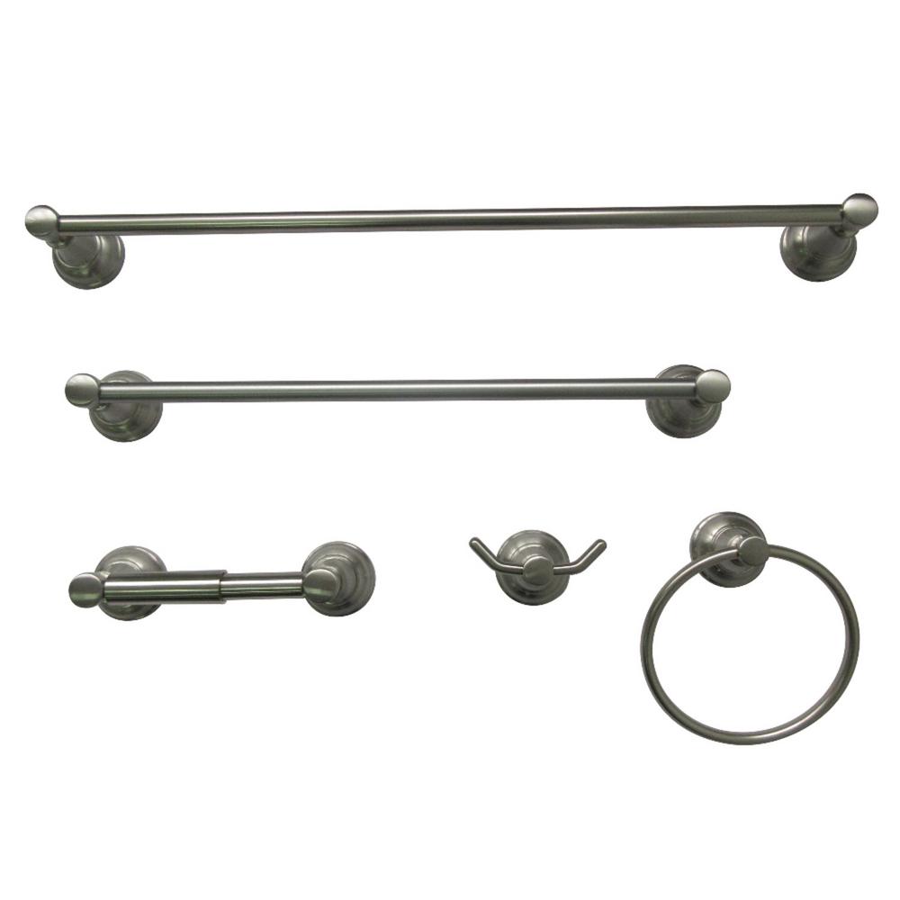 Kingston Brass Bath Hardware Sets Bathroom Hardware The Home Depot