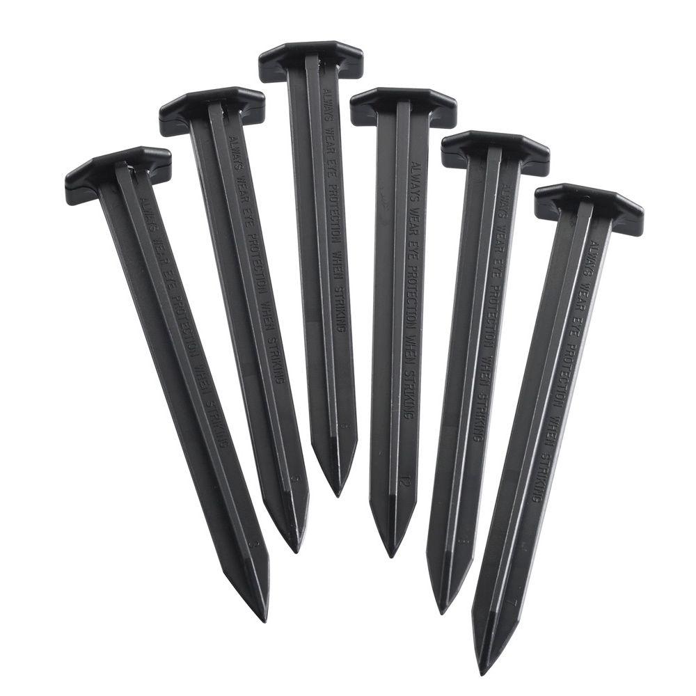 Valley View Industries Heavy Duty Poly Anchor Stakes-PS-B6 - The Home Depot