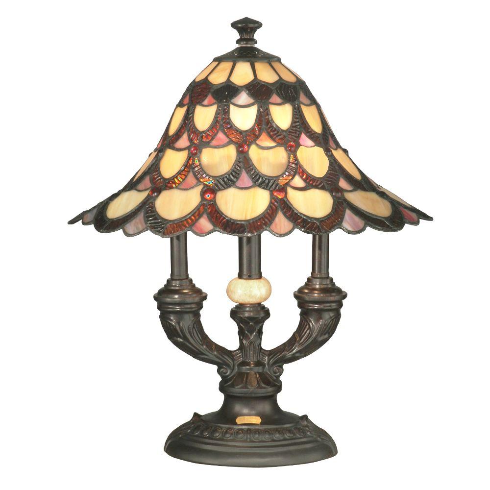 Dale Tiffany 19 In Pea Antique Bronze Table Lamp Ta70112 The Pea Antique Bronze Table Lamp