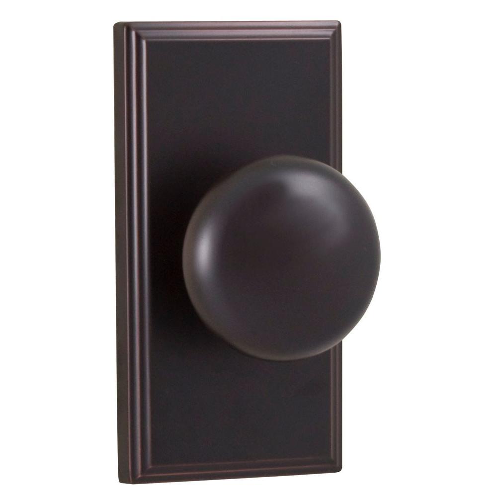 Weslock Elegance Oil Rubbed Bronze Woodward Passage Hall Closet Impresa Door Knob