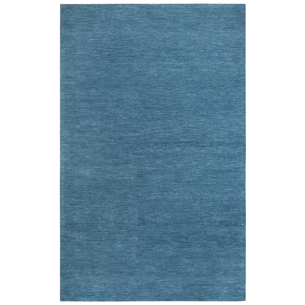 Rizzy Home Fifth Avenue Blue 9 Ft X 12 Solid Area Rug