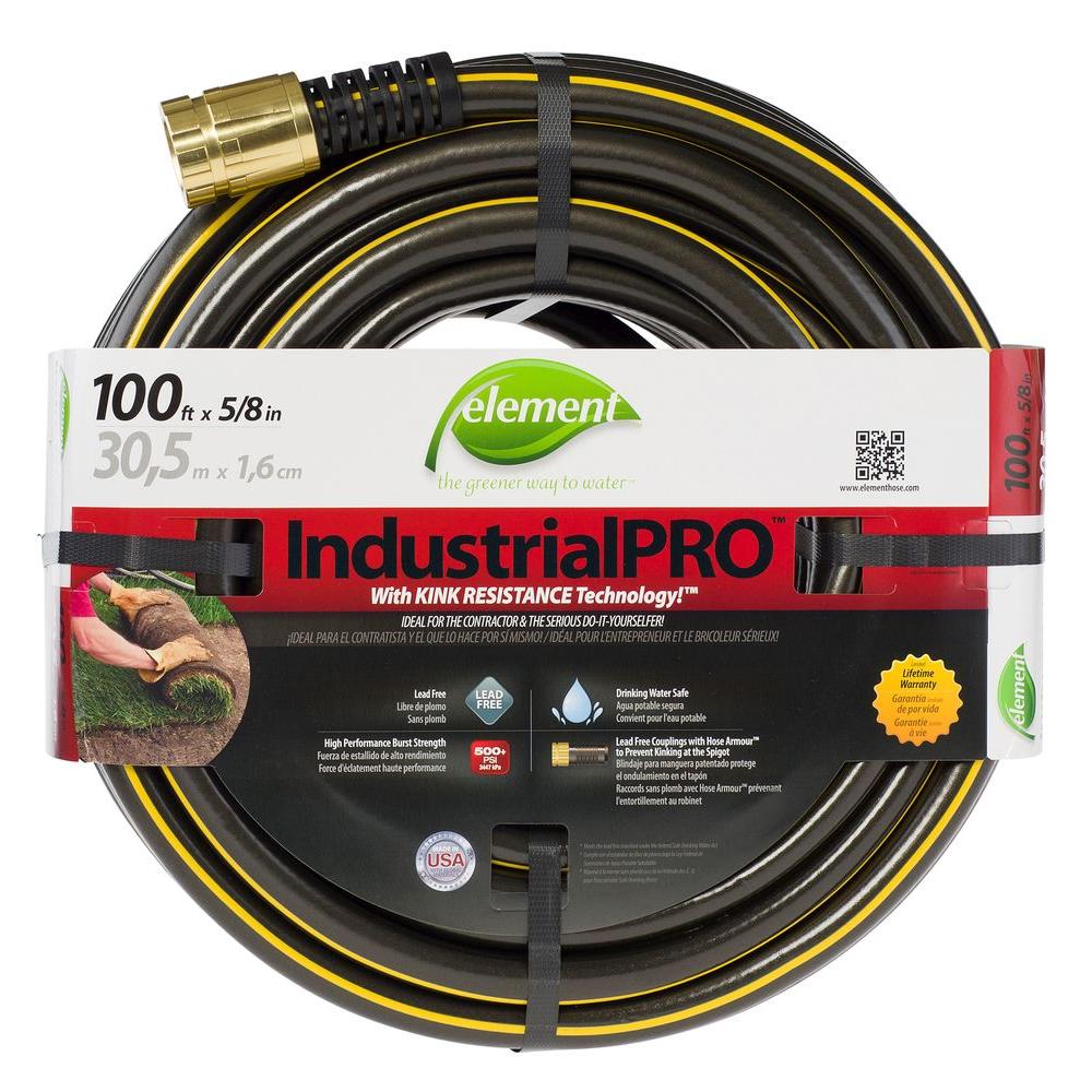 Element Industrialpro 5 8 In Dia X 100 Ft Lead Free Garden Hose Elih58100cc The Home Depot - What Is The Best 100 Ft Garden Hose Element Industrialpro 5 8 In Dia X 100 Ft Lead Free Garden Hose Elih58100cc The Home Depot - What Is The Best 100 Ft Garden Hose