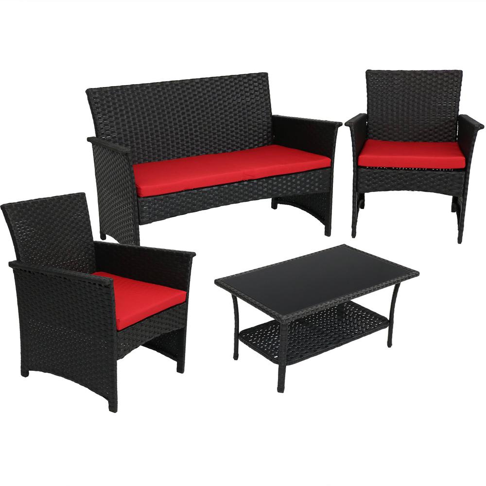 Black Patio Conversation Sets Off 59, Black Outdoor Patio Furniture