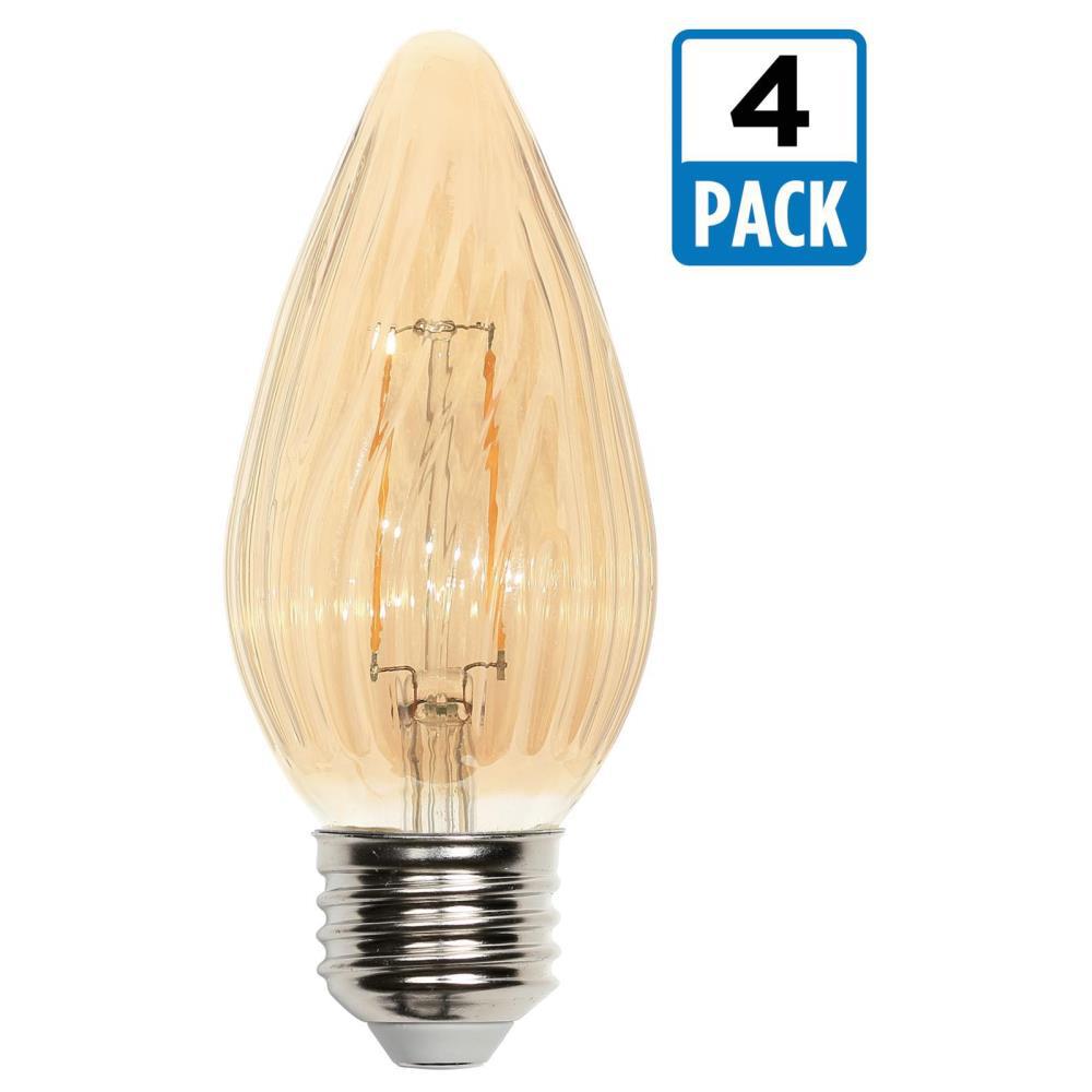Westinghouse 25W Equivalent Amber F15 Dimmable Filament LED Light Bulb