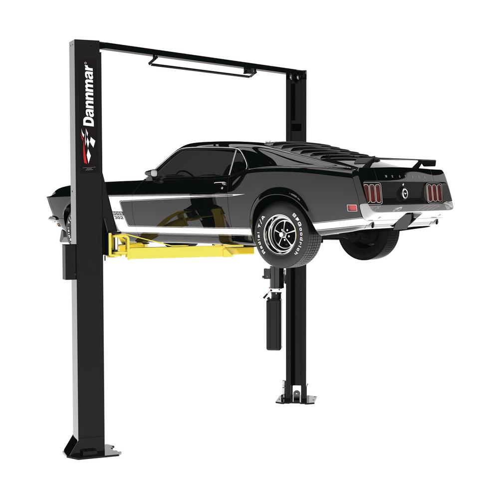 Dannmar Maxjax 6 000 Lb 2 Post Portable Car Lift Dmj 6