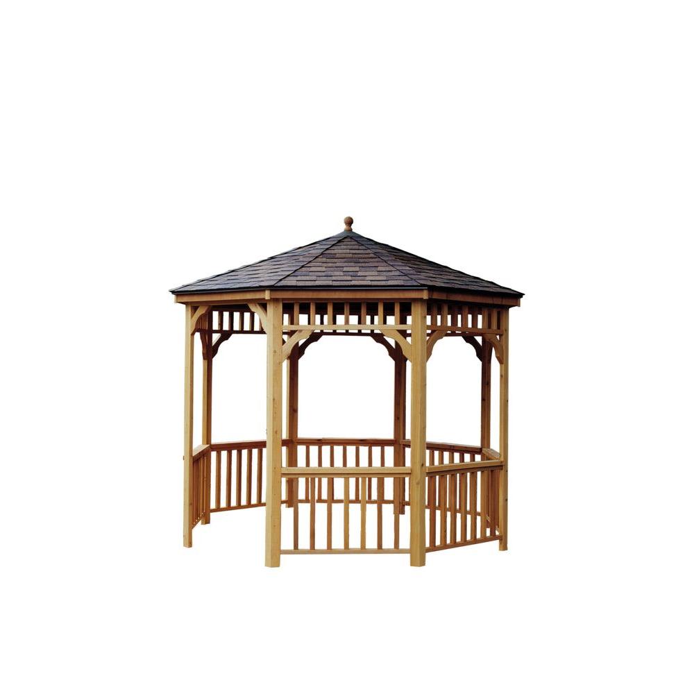 Handy Home Products 10 ft. San Marino Round Gazebo199448 The Home Depot