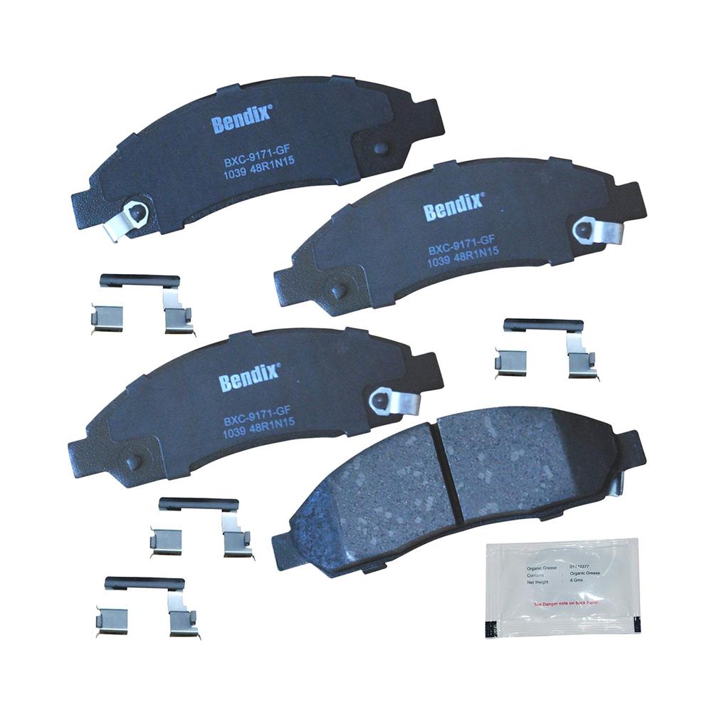 Bendix Bendix Premium Copper Free Ceramic BPR Disc Brake Pad - Front ...