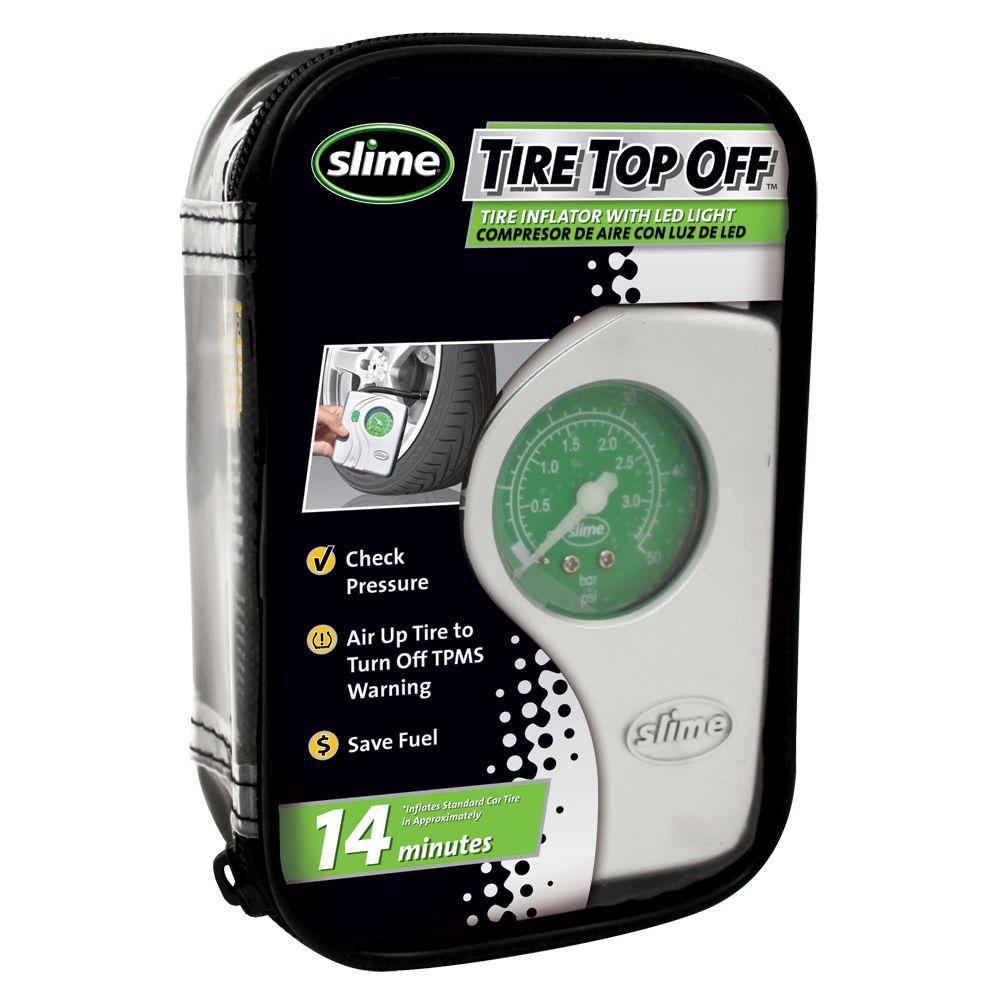 Slime 12 Volt Top Off Inflator 40020 The Home Depot