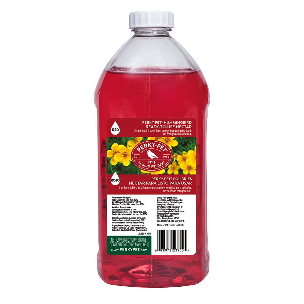 perky pet 64 fl oz ready to use red hummingbird nectar perky pet 64 fl oz ready to use red hummingbird nectar