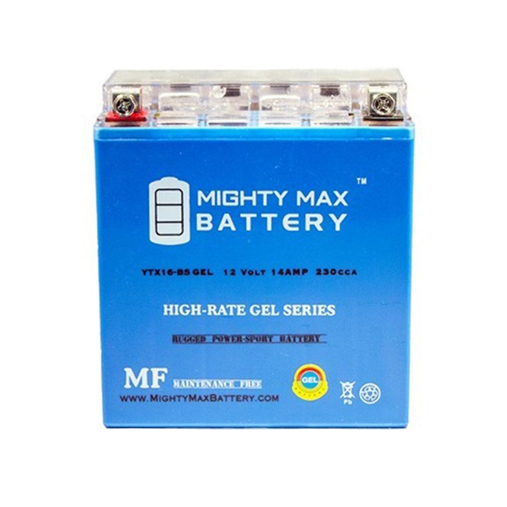 MIGHTY MAX BATTERY 12-Volt 14 Ah 230 CCA GEL Rechargeable Sealed Lead ...