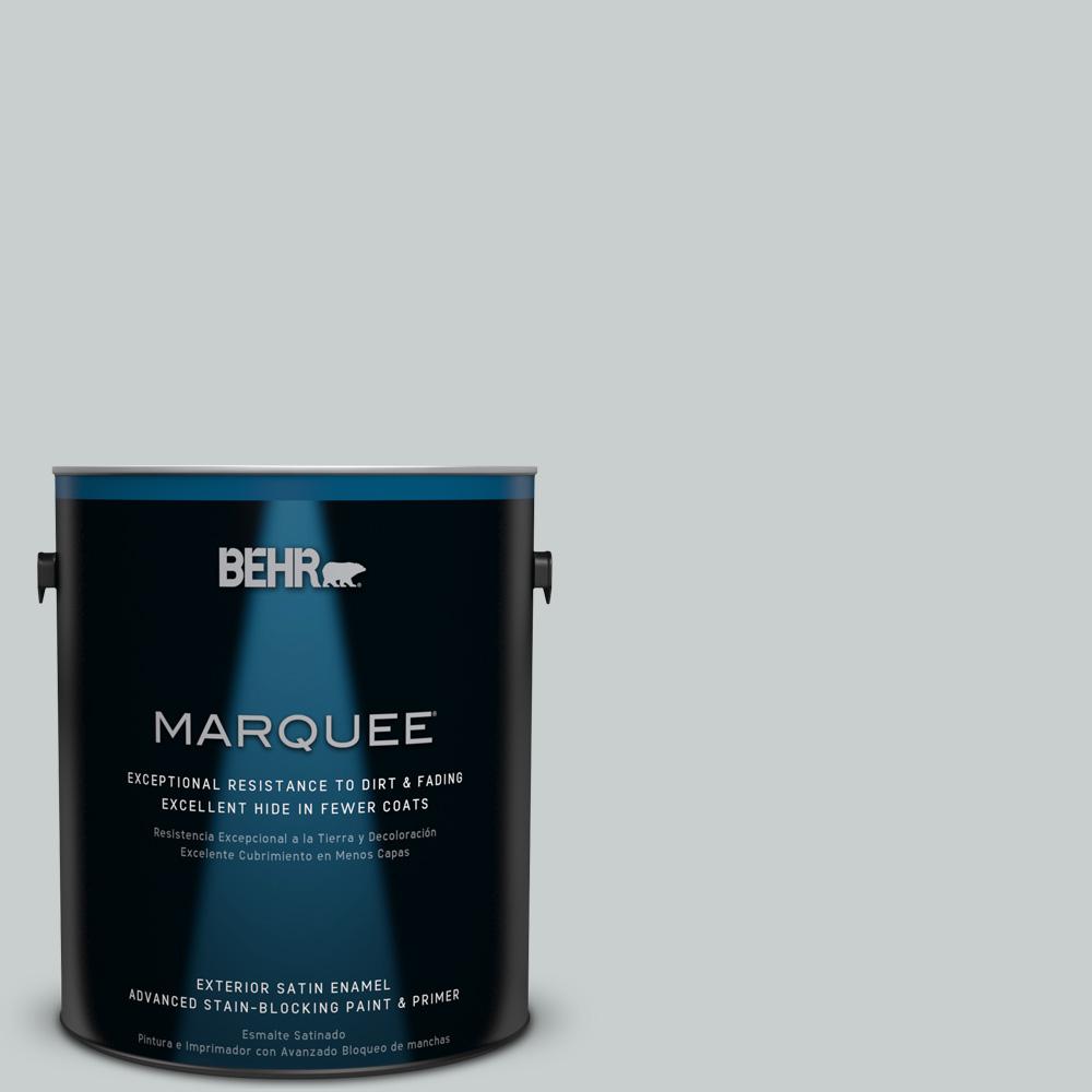 BEHR MARQUEE 1gal. 720E2 Light French Gray Satin Enamel Exterior