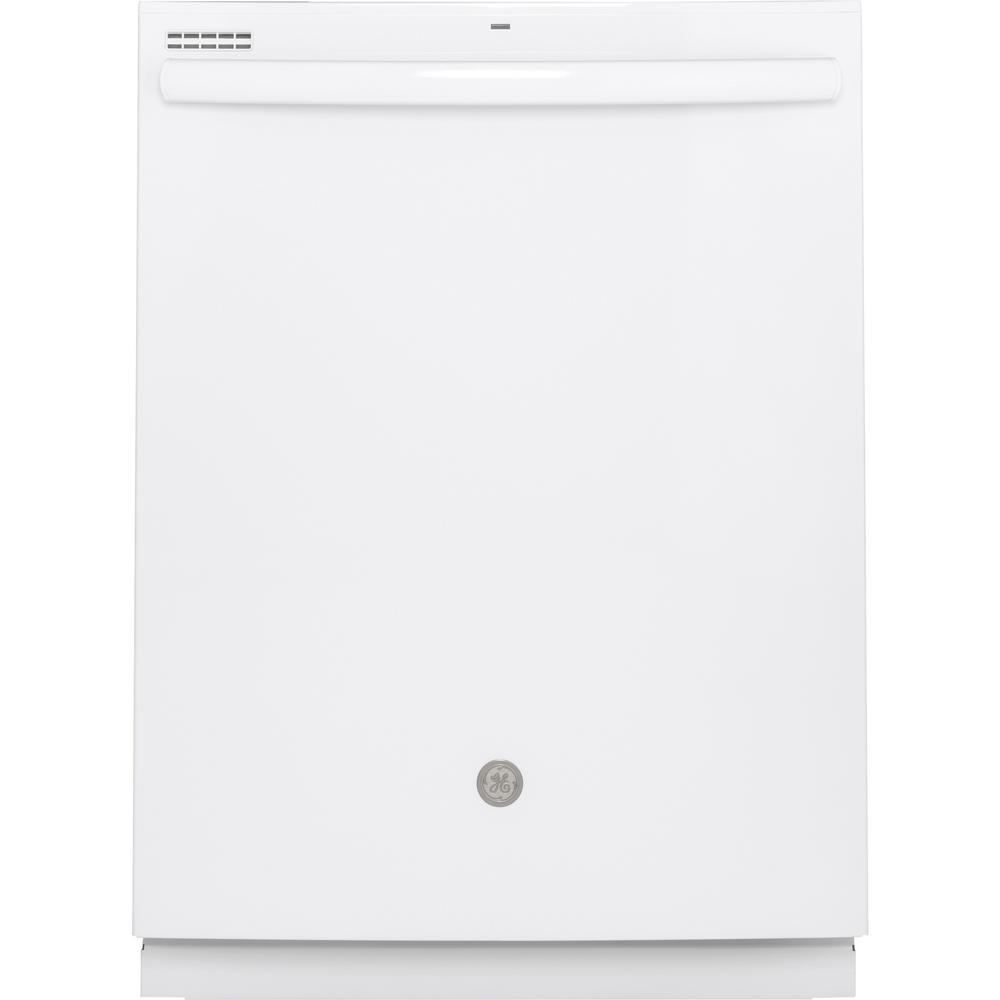 GE Profile 18 in. White Top Control Smart Dishwasher 120-Volt with ...