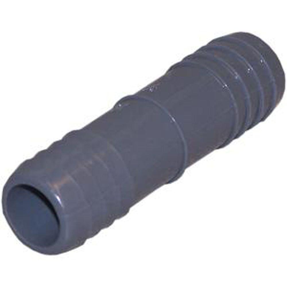 1/2 in. x 1/2 in. PVC Barb x Barb Insert Coupling
