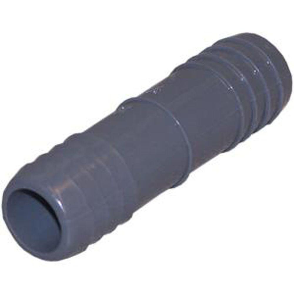 11/4 in. x 11/4 in. PVC Barb x Barb Insert Coupling1429012RMC The Home Depot