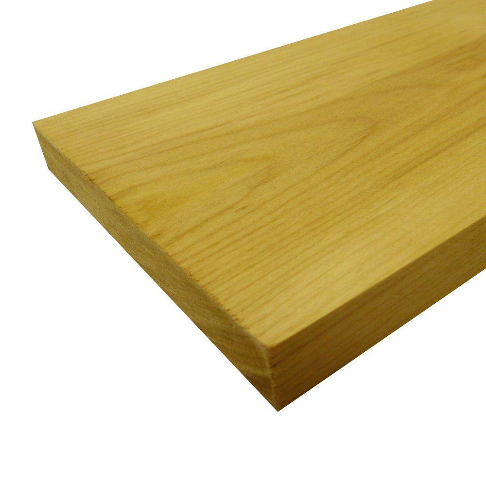 Birch Board 1 in. x 2 in. x R/L; Actual 0.75 in. x 1.5 in. x