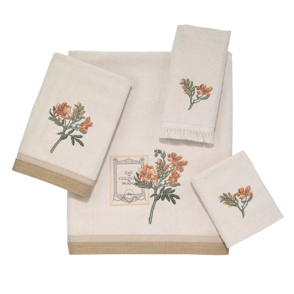 Avanti Linens Alana 4Piece Bath Towel Set in Ivory036696 IVR The
