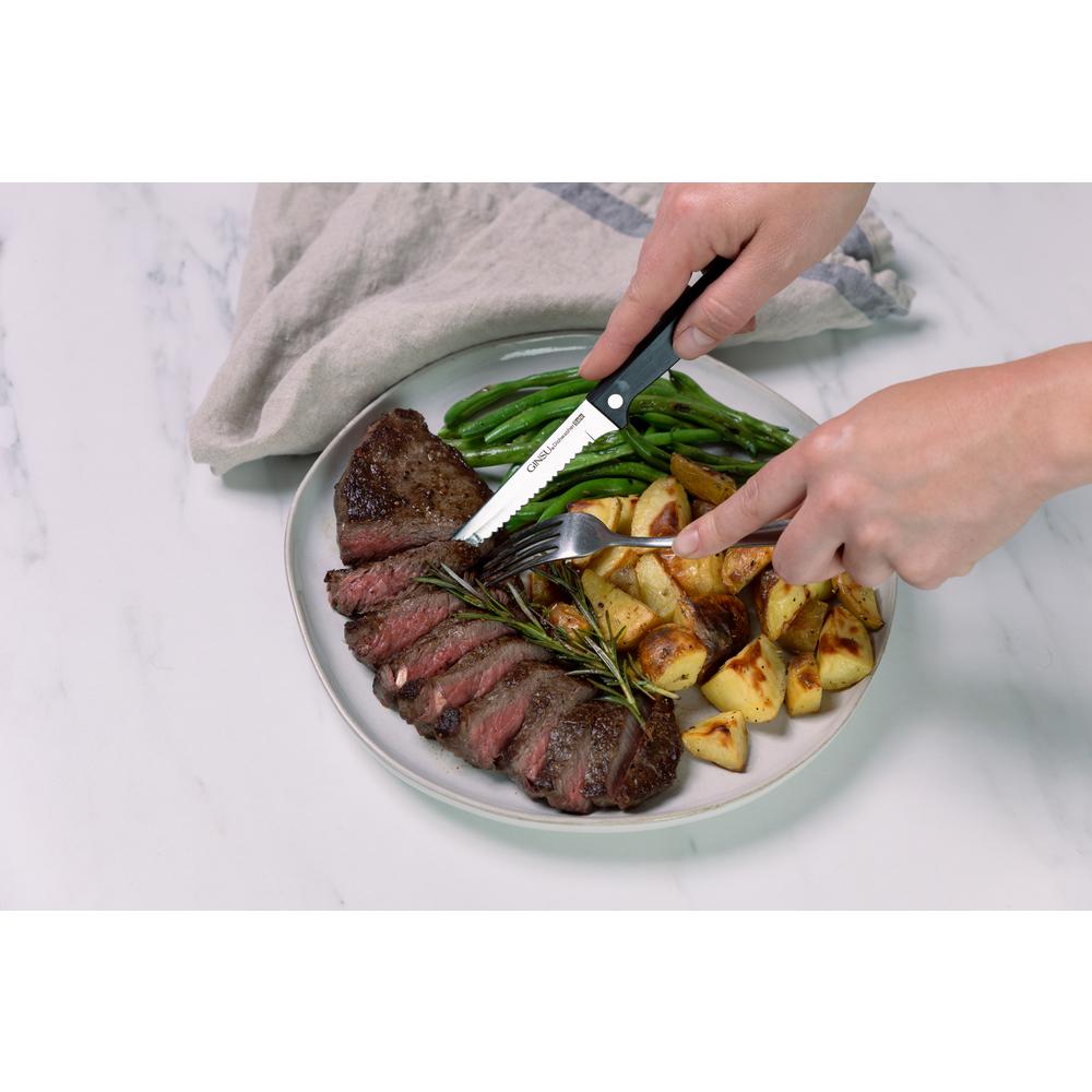 Ginsu Kiso 18 Piece Dishwasher Safe Natural Block Knife Set Kis Kb Ds 018 2 The Home Depot