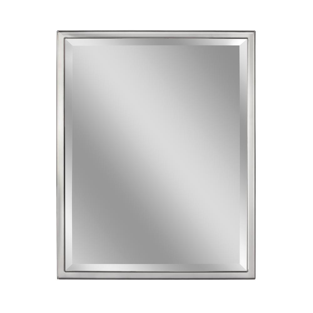 Rectangle Stainless Steel Framed Vanity Mirrors Bathroom W Metal Frame