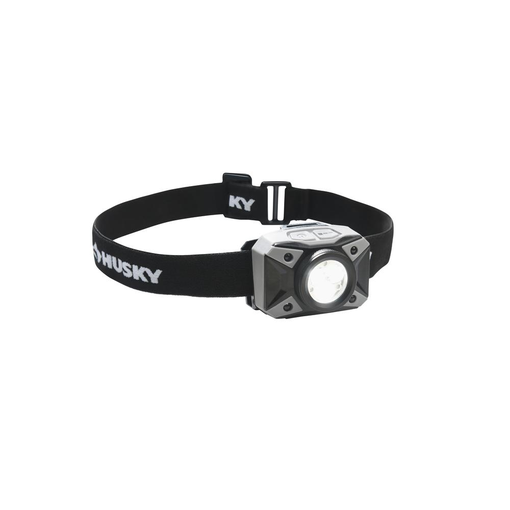 Husky 500 Lumens Dual Beam LED HeadlightHSK1PK500LHL The Home Depot