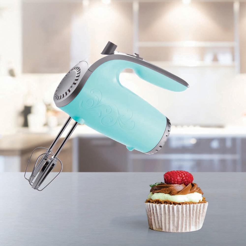 Brentwood 5Speed Blue Lightweight Electric Hand MixerHM48BL The