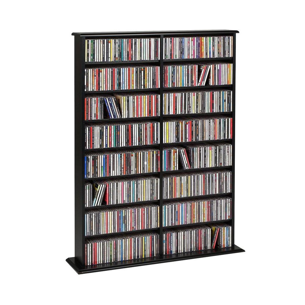 Black Cd Dvd Cabinets Media Storage Living Room Furniture Black Media Storage