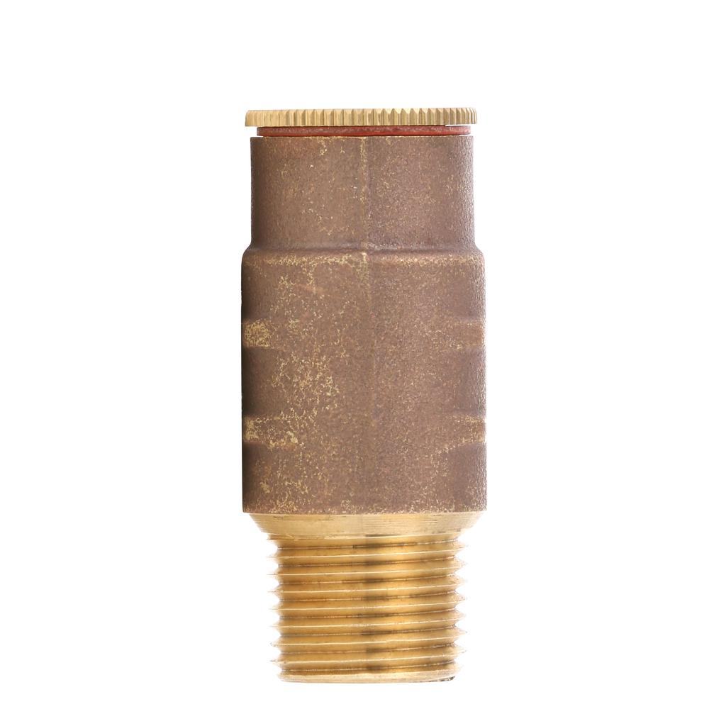 Cash Acme 1 in Solid Brass FVX-8L Female Inlet Temperature and Pressure Relief Valve