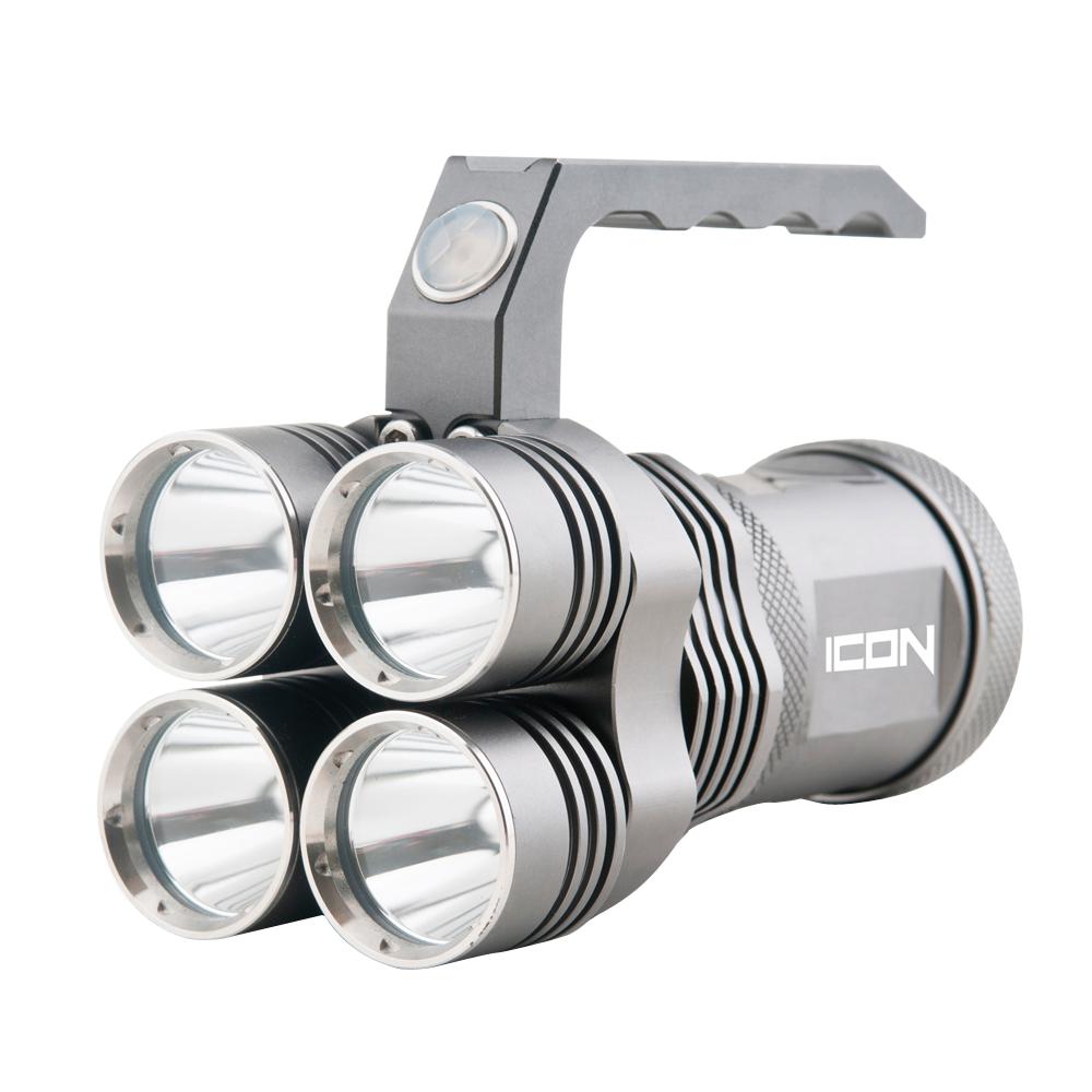 Guard Dog Security 3000-Lumen Waterproof Tactical Flashlight/Floodlight by Guard Dog Security
