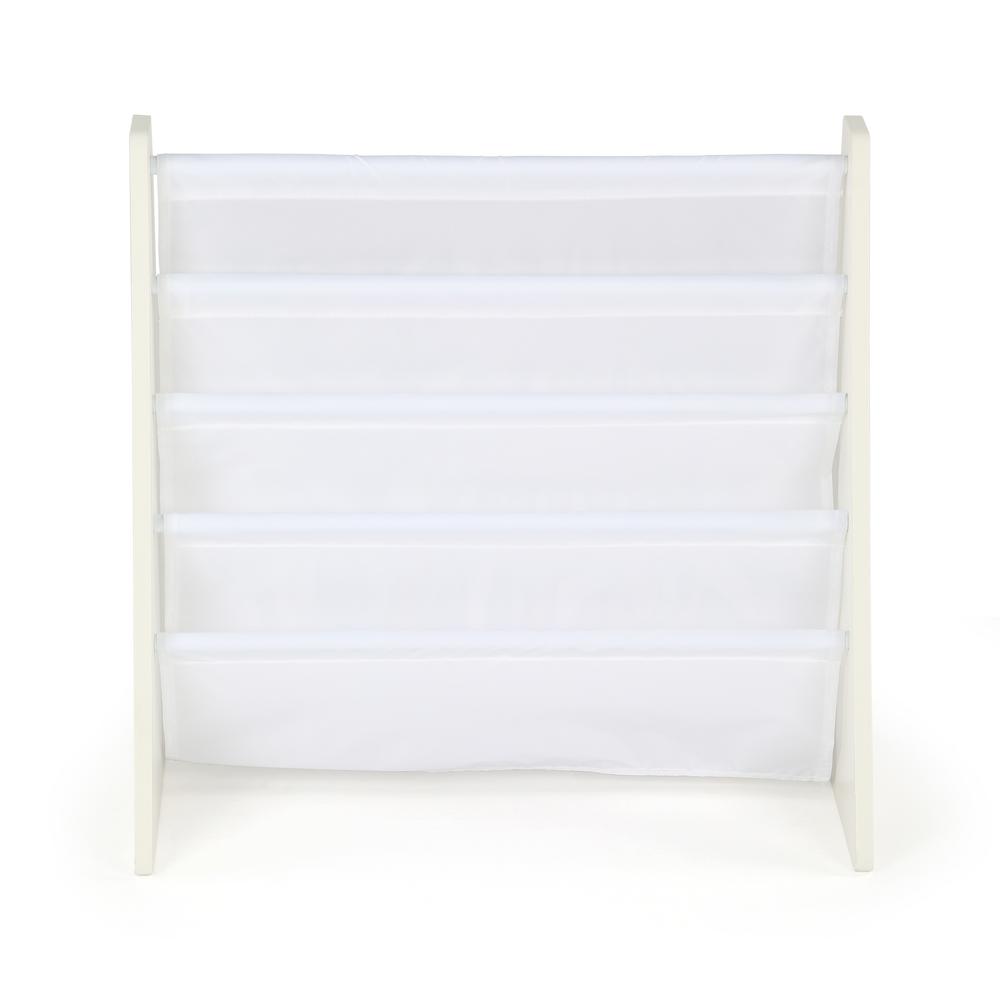 childs bookcase white