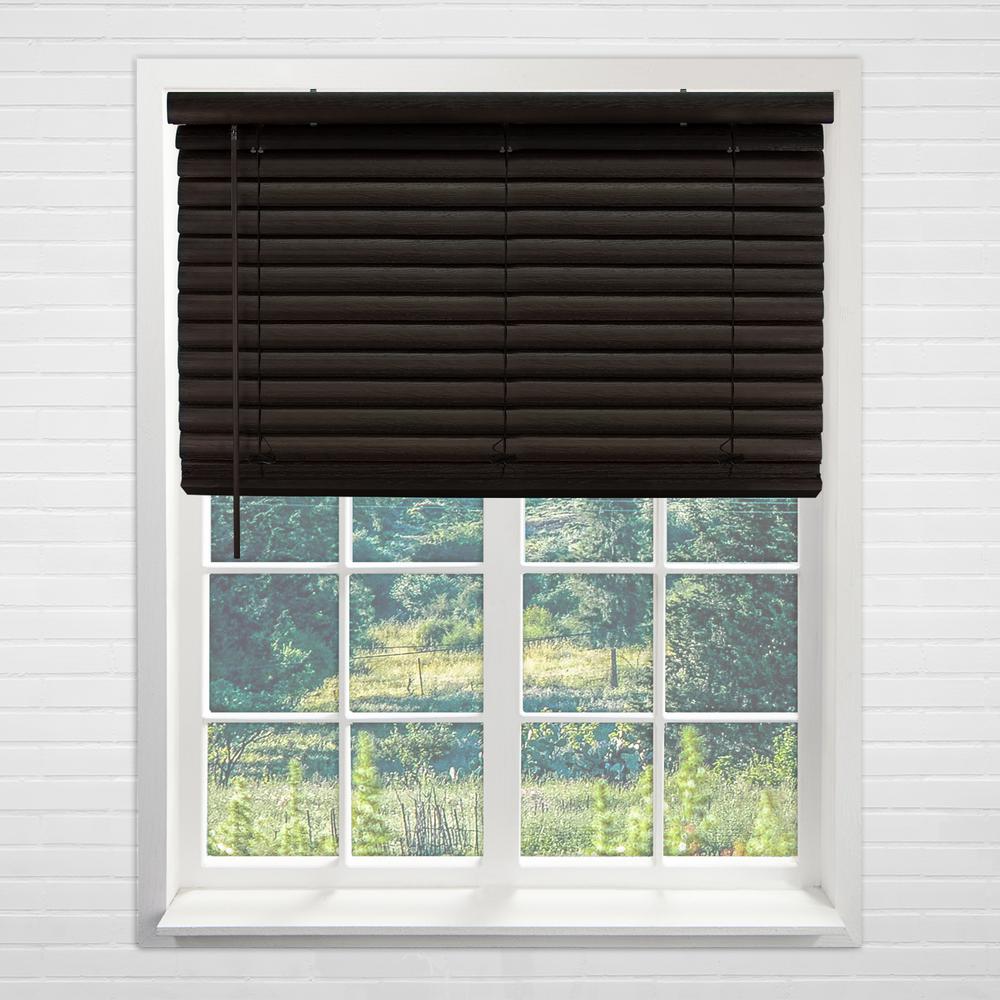 Chicology Cordless Room Darkening 2 in. Vinyl Mini Blind, Perfect for Kitchen/Bedroom/Office