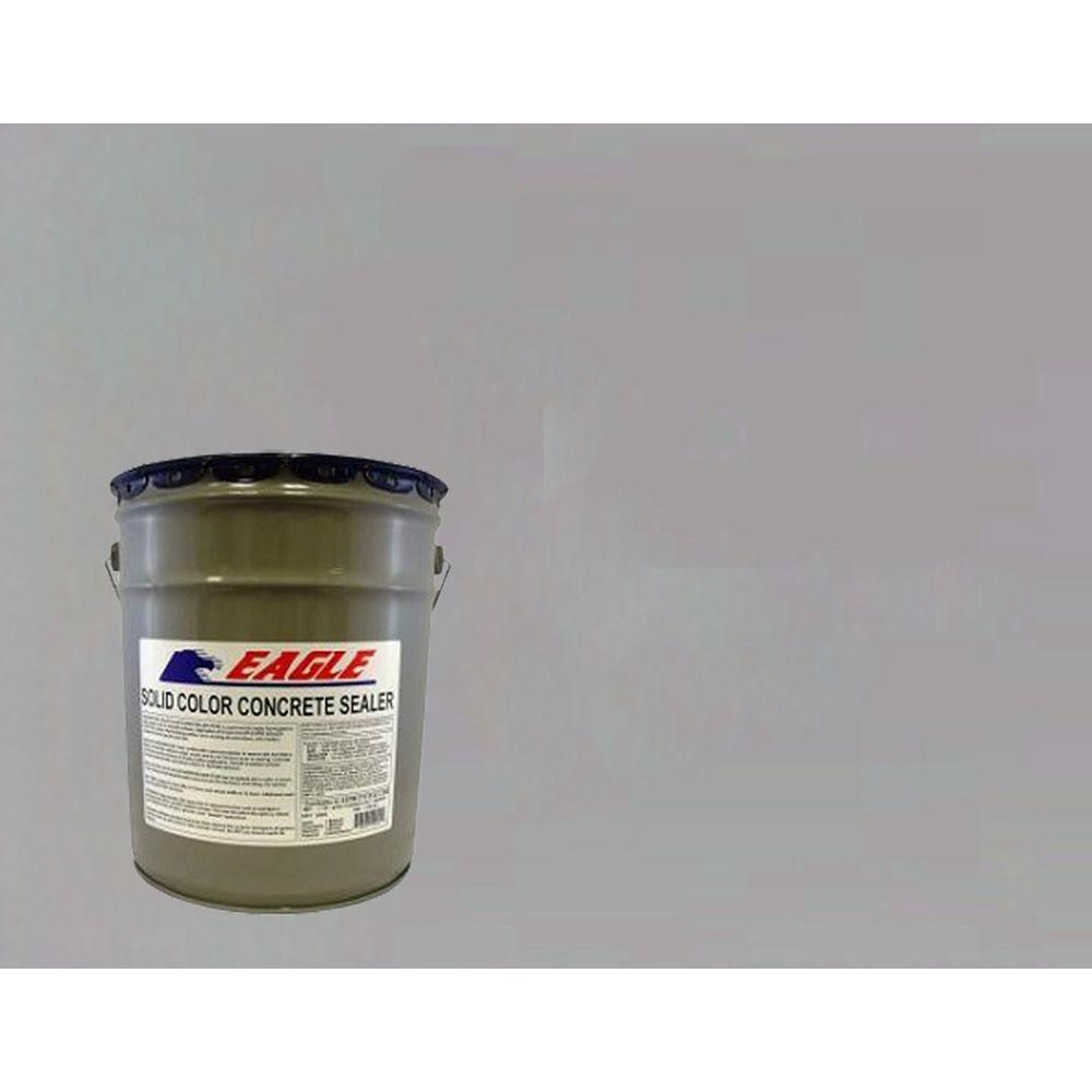 Eagle 5 gal. Gull Gray Solid Color Solvent Based Concrete SealerEHGG5