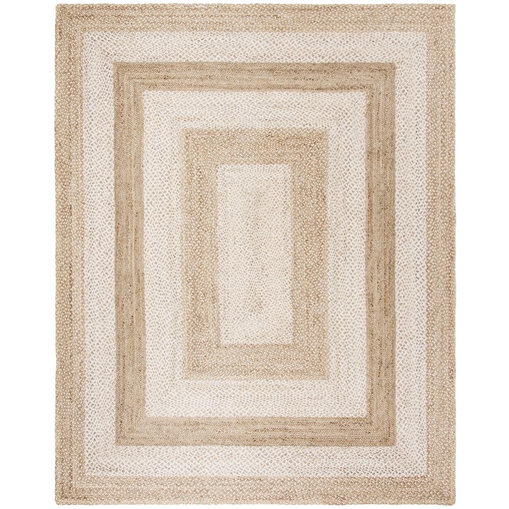 Safavieh Natural Fiber Gray Ivory 8 Ft X 10 Area Rug